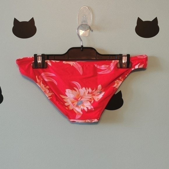 SEAFOLLY Bikini Bottom Hipster Red 12 New - Picture 2 of 5